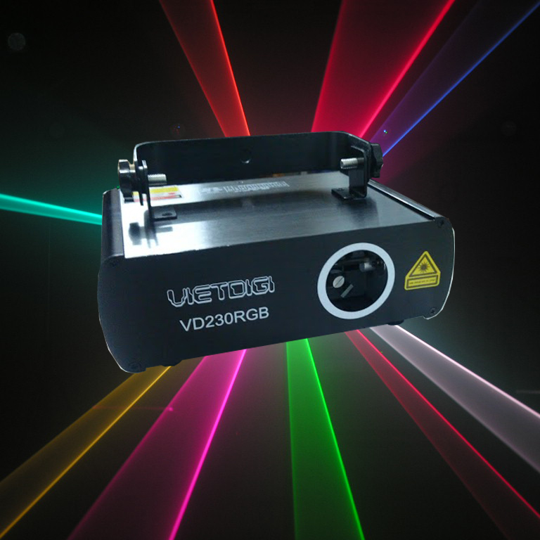 Đèn laser 1 cửa 7 màu