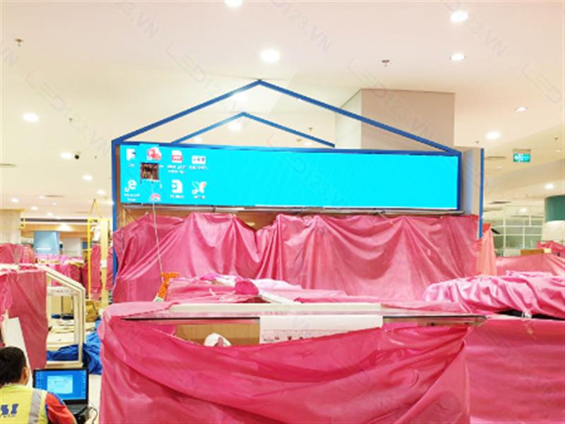 Thi công Màn hình Led P3 tại AEON Mall Hà Đông